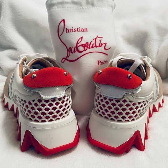 💎Loubishark Donna Red Sole Runner Sneakers - Picture 2 of 9